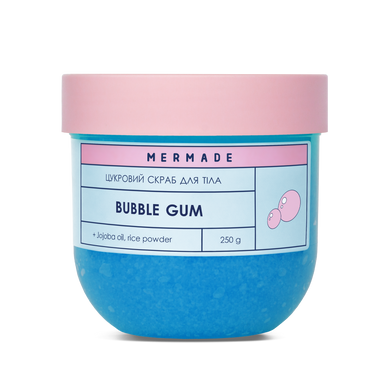 Цукровий скраб для тіла MERMADE Bubble Gum 250 г