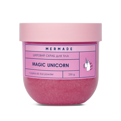 Цукровий скраб для тіла MERMADE Magic Unicorn 250 г