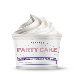 Кремова маска для обличчя з каоліном, скваланом і сферами MERMADE Party Cake 100г