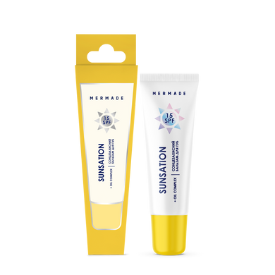 Солнцезащитный бальзам для губ MERMADE Sunsation SPF 15, 10 г