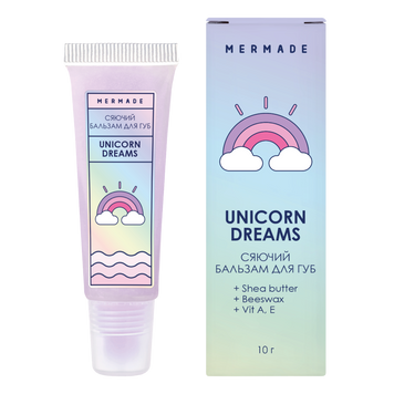 Сяючий бальзам для губ MERMADE Unicorn Dreams 10 мл