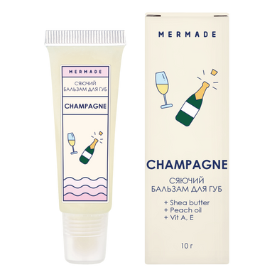 Сяючий бальзам для губ MERMADE Champagne