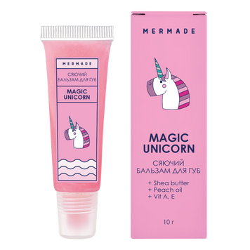 Сяючий бальзам для губ MERMADE Magic Unicorn