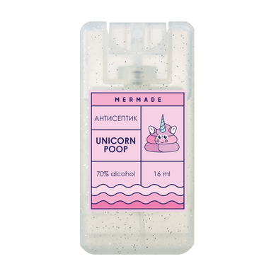 Антисептик-спрей для рук MERMADE Unicorn Poop 16 мл