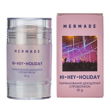 Парфюмированный дезодорант с пробиотиком MERMADE Hi-Hey-Holiday 50 мл