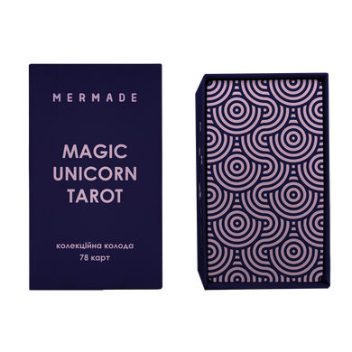 Колекційна колода карт таро MERMADE Magic Unicorn Tarot