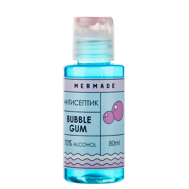 Антисептик для рук жидкий MERMADE Bubble Gum 80 ml