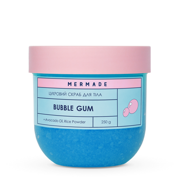 Сахарный скраб для тела MERMADE Bubble Gum 250 г