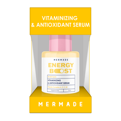 Витаминизированная сыворотка для лица MERMADE Vitamin Complex А, Е, С, В5
