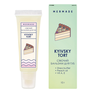 Сяючий бальзам для губ MERMADE Kyivsky Tort 10 мл