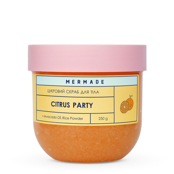 Сахарный скраб для тела MERMADE Citrus Party 250 г