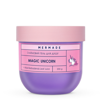 Слаймовый гель для душа MERMADE Magic Unicorn 200 мл