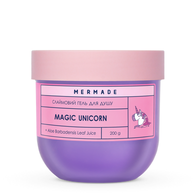 Слаймовый гель для душа MERMADE Magic Unicorn 200 мл