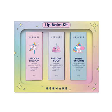 Набор Lip Balm Kit MERMADE Unicorn Mood