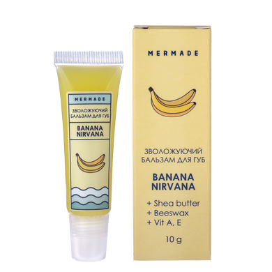 Увлажняющий бальзам для губ MERMADE Banana Nirvana 10 мл