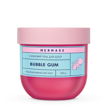 Слайм гель для душа MERMADE Bubble Gum 200 мл