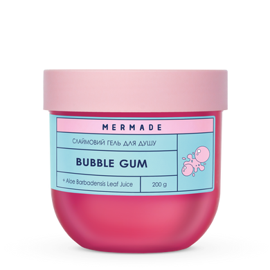 Слайм гель для душа MERMADE Bubble Gum 200 мл